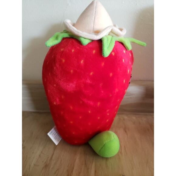 Del Monte Country Strawberry Fruit Vintage 1988 Plush Stuffed Promo Toy 10" - Picture 2 of 6
